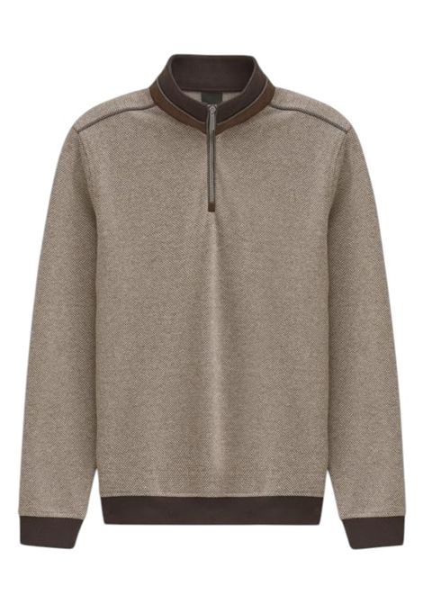 Felpa con mezza zip BUGATTI | sweaters | 8550 85060D90